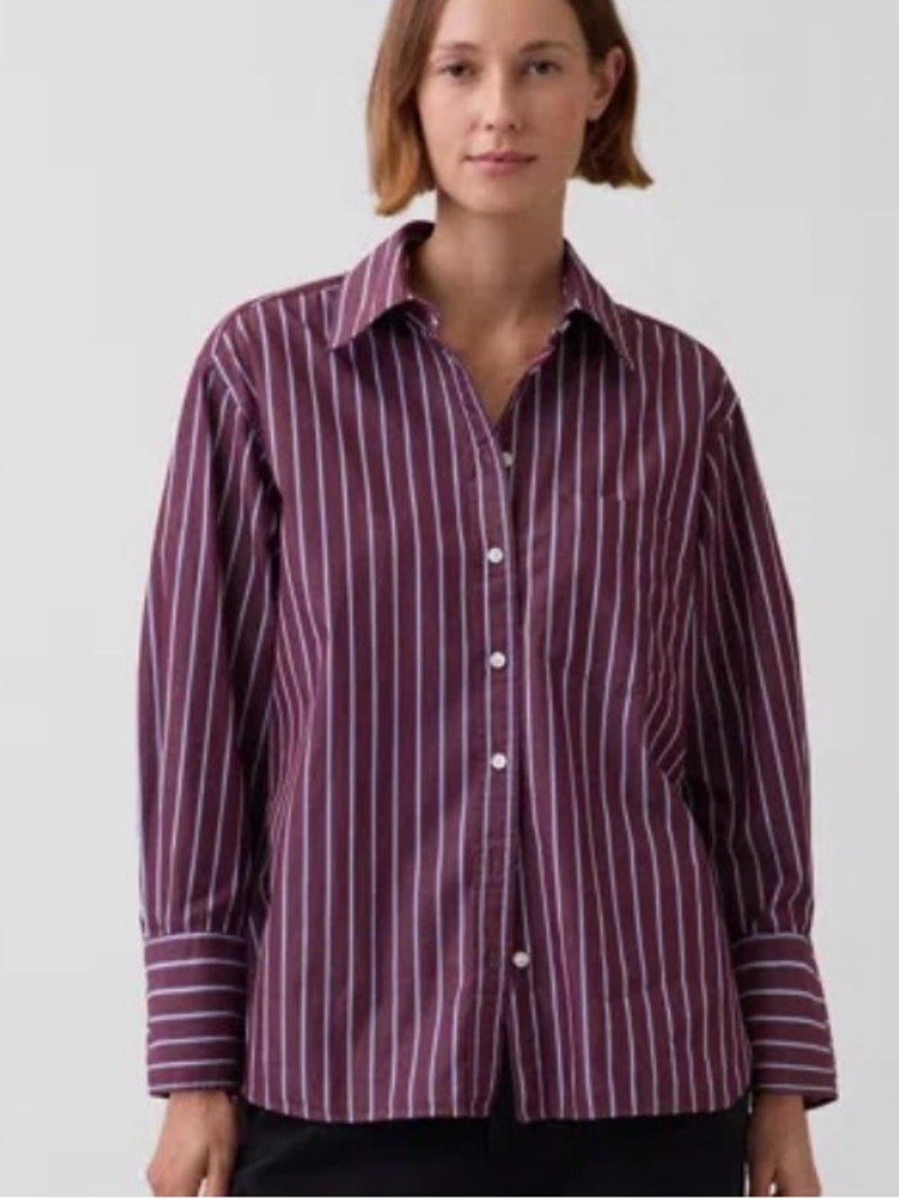 Gap Organic Cotton Poplin Big Shirt
